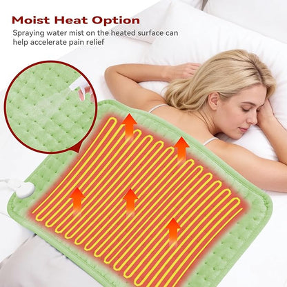 MASVIS Heating Pad for Period Cramps & Back Neck Shoulders Pain Relief - Image 4