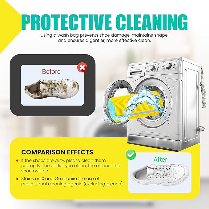 XXL Shoe Washing Machine Bag: Laundry Bag - Image 5