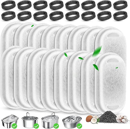 Cat Water Fountain Filters Replacement by Beyolike
