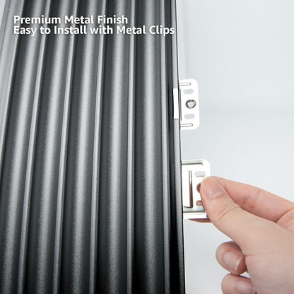 Art3dwallpanels Slat Wall Paneling, 8 Pack Wavy Grain Panel Wall Slats - Image 5