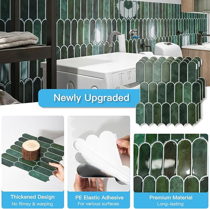 Art3d 12 x 12 Inch Heavy-Duty Peel and Stick Backsplash, Self-adhesive Wall - Image 5
