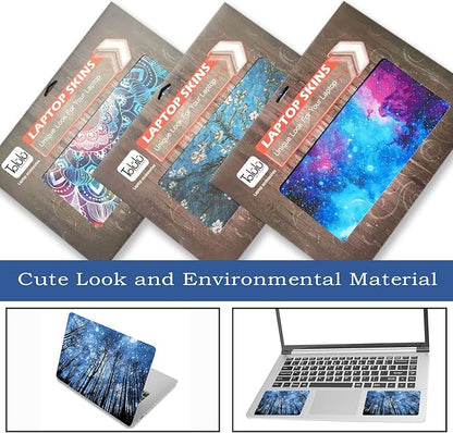 Laptop Skin Sticker Decal, Decorative Waterproof Removable, Galaxy Forest - Image 6