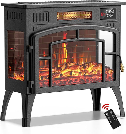 BREEZEHEAT 23" Electric Fireplace Stove by BREEZEHEAT