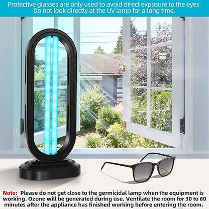 UV Light Sanitizer, 4-Speed Timing and Remote Control UVC Home Disinfection - Image 5