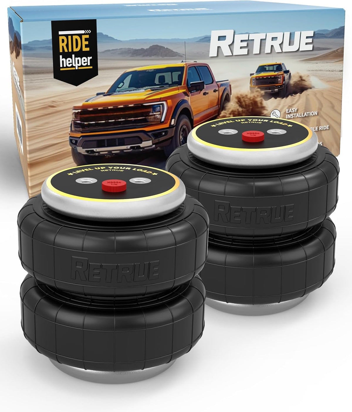 retrue universal air bags air suspension spring with, main product view