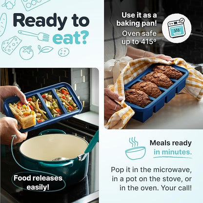 Souper Cubes Silicone Freezer Molds Gift Set - Image 4
