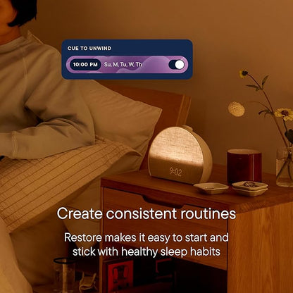 Hatch Restore 3 Sunrise Alarm Clock, Sound Machine, Smart Light - Image 9