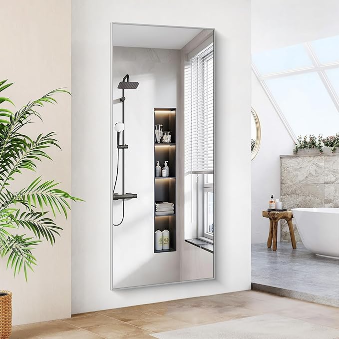 36x72inch Bathroom Mirror, Large Rectangular Wall Mirrors - Image 7