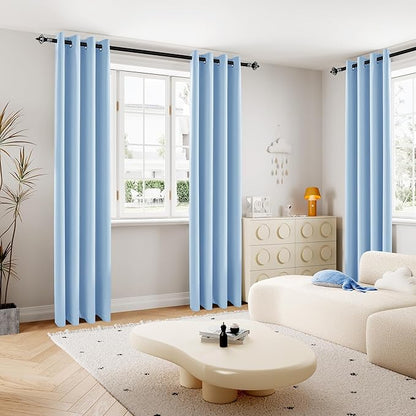 DUALIFE Extra Long 120 Inch Length Curtains - Image 6