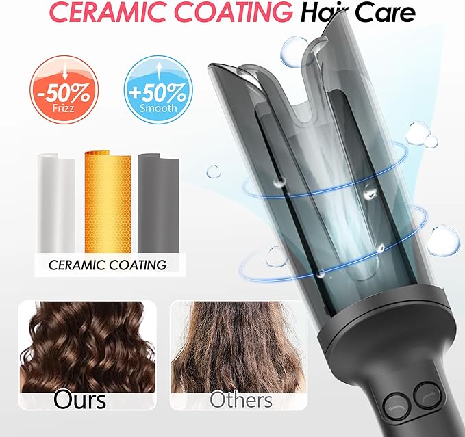 LA MAESII Automatic Rotating Curling Iron, Hair Curler - Image 6