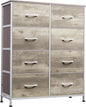 WLIVE Fabric Dresser for Bedroom, Tall Dresser by WLIVE