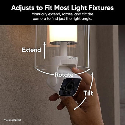 WYZE Bulb Cam Security Camera, 2K HD Outdoor Light Bulb Camera, Color Night - Image 7