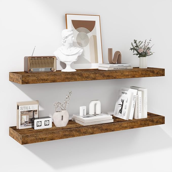 Fun Memories 36 Inch Floating Shelves by FunMemories