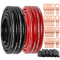 1/0 Gauge Wire Copper Clad Aluminum CCA Primary Automotive Wire, Battery Cable by Xaugiry
