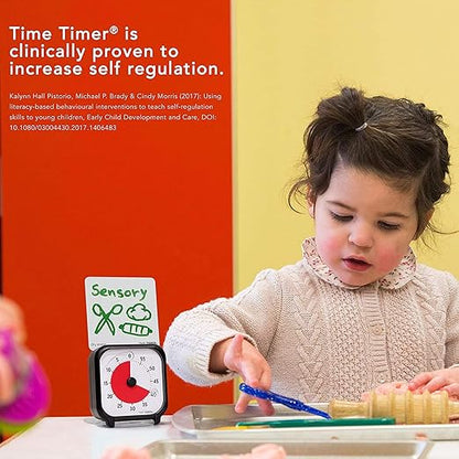 Time Timer 3 inch Visual Timer — 60 Minute Kids Desk Countdown Clock - Image 8