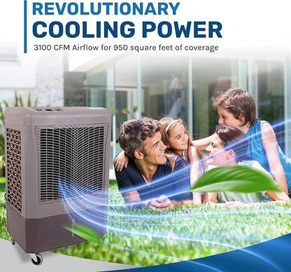 Hessaire MC37M 3100CFM Evaporative Cooler - Image 4