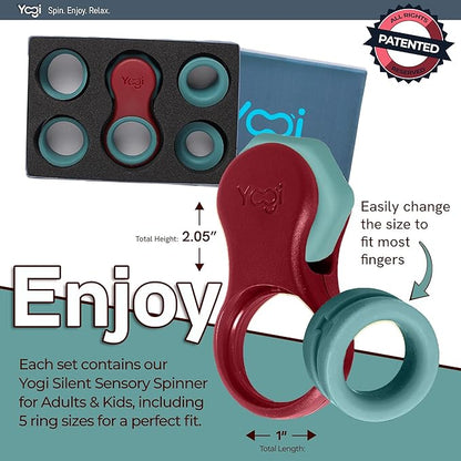 Yogi Fidget Toy – Silent Sensory Spinner - Image 5