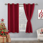 Hiasan Short Blackout Curtains for Bedroom by Hiasan