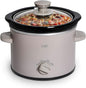 COOK WITH COLOR 2QT Mini Electric Round Slow Cooker by CookwithColor