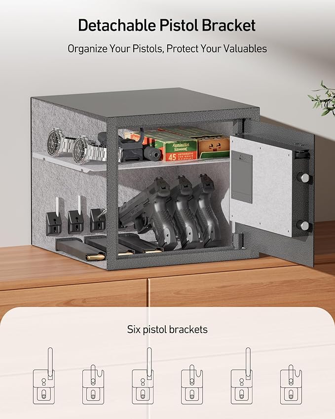 BILLCONCH Gun Safe with 6 Pistol Holders - Image 2