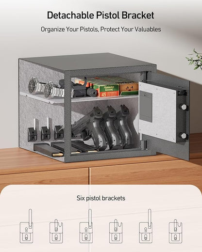 BILLCONCH Gun Safe with 6 Pistol Holders - Image 2