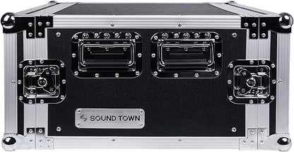 Sound Town 6U PA/DJ Rack/Road Case, - Image 5