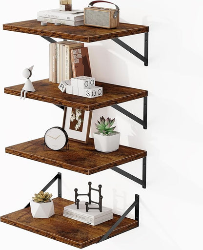Heimlove 12 Inch Deep Floating Shelves by Heimlove