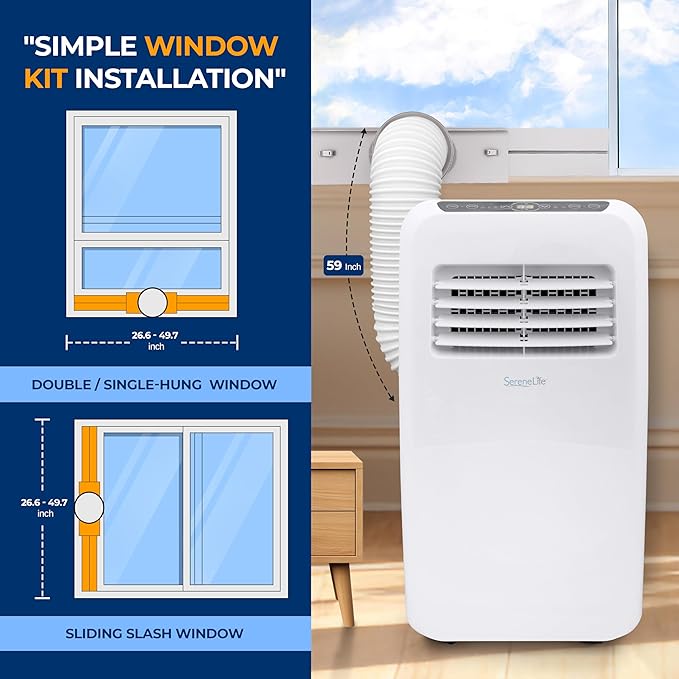 SereneLife 3-in-1 Portable Air Conditioner - Image 4