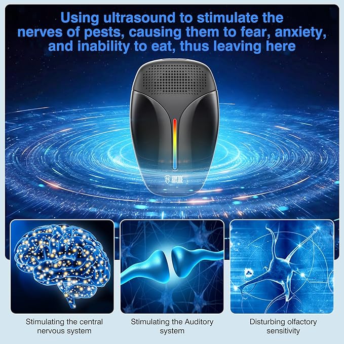Upgraded Ultrasonic Repeller & Insect Indoor Repeller, Ultrasonic and Repellent - Image 6
