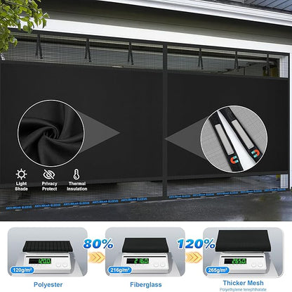 Privacy Garage Door Screen Blackout - Image 3