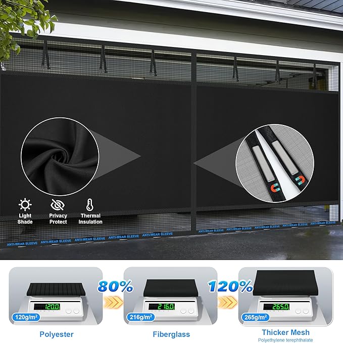 Privacy Garage Door Screen Blackout - Image 3
