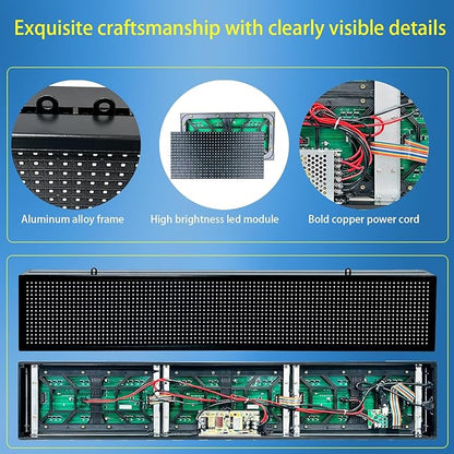 Programmable Scrolling Led Sign Message Board Outdoor Digital Signs - Image 5
