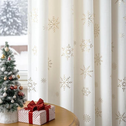 FMFUNCTEX Velvet Curtains Christmas Curtain - Image 7