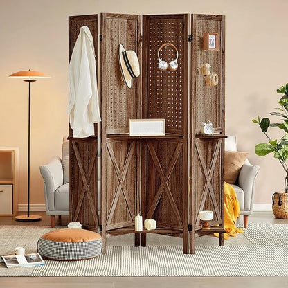 Aleesing 4 Panel Pegboard Display by ALeesing
