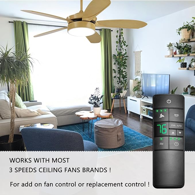Thermostatic Ceiling Fan Remote Control Replacement - Image 5