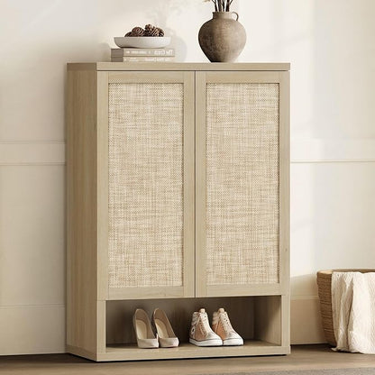 SICOTAS Rattan Shoe Storage Cabinet by SICOTAS