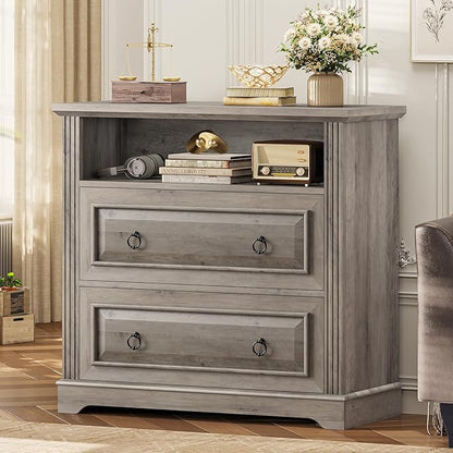 Itaar 2 Drawer File Cabinet, Farmhouse Filing Cabinet - Image 7