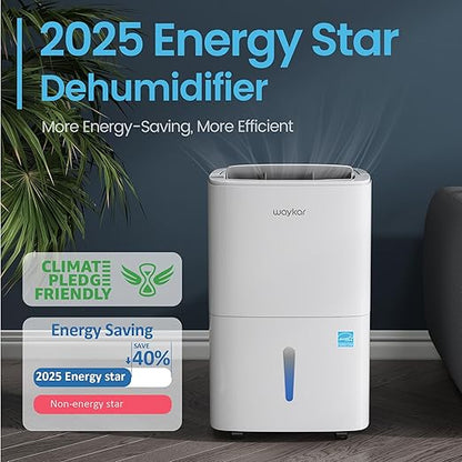 Waykar 120 Pints 2025 Energy Star Home Dehumidifier - Image 3