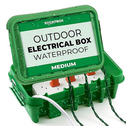 SockitBox – The Original Weatherproof Connection Box – Indoor & Outdoor by SockitBox