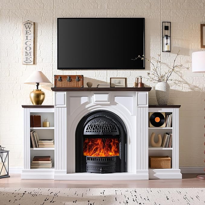 Farmhouse Electric Fireplace - Image 2