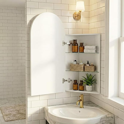 LED Corner Medicine Cabinet - Image 8
