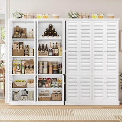 71” Tall Storage Cabinet, Kitchen Pantry Cabinet - Image 7