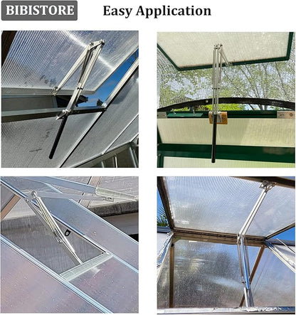 BIBISTORE Solar Heat Sensitive Automatic Greenhouse Window Opener Hothouse Vent - Image 6