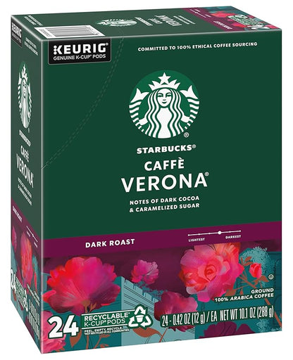 Starbucks Coffee K-Cup Pods, Caffè Verona, Dark Roast Coffee, Notes of Dark - Image 4
