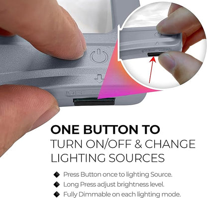 MAGNIPROS Patented 5X LED Page Magnifier - Image 4