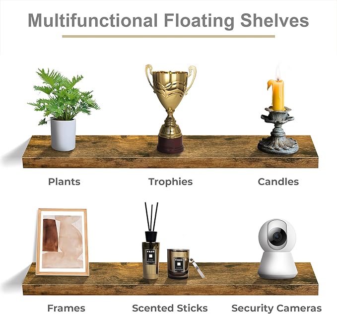 Sorbus Floating Shelves for Wall - Image 6