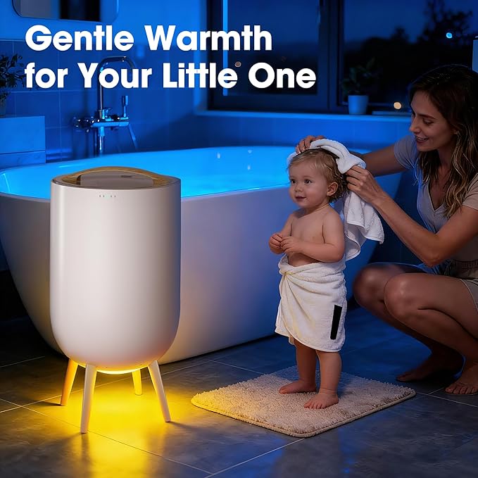 STARLEAD Heated Towel Warmers for Bathroom - 20L Large Towel Warmer Bucket - Image 6