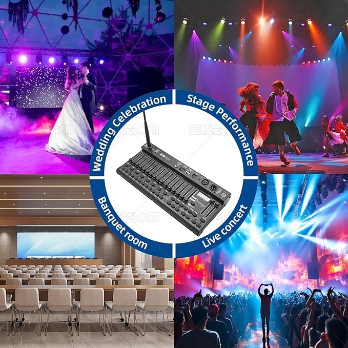 Ygybeyond Wireless DMX 384Controller, 384-channel, Controller, Dmx-384 - Image 7