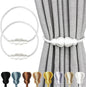 Nieffeiy Magnetic Curtain Tiebacks 2Pack Outdoor Curtain Tie Backs Rope by CurtianTiebacks