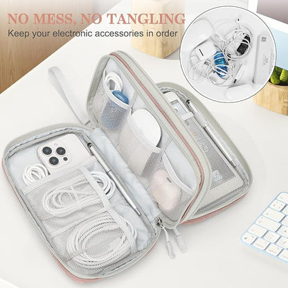 FYY Electronic Organizer, Large Travel Cable Organizer Bag Pouch Electronic - Image 5